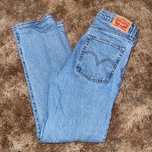 Levi Wedgie vintage Straight leg Jeans